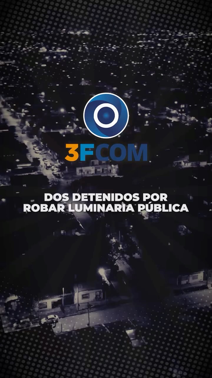 Las cámaras del 3F COM detienen otro robo 🚔💡 Desde la Muni trabajamos constantemente…