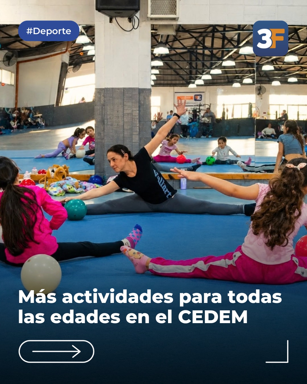 Nuevas disciplinas en el CEDEM 2 🤸‍♀️🧑‍🩰 Arranca un nuevo ciclo de muchas actividades…