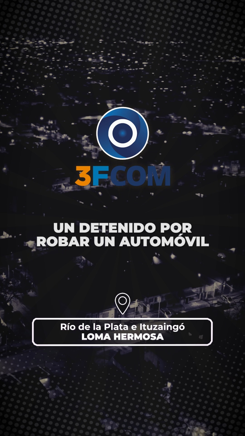 Las cámaras del #3FCOM siempre cuidan el barrio 🚔🚨 Nuestro equipo del #3FCOM está…