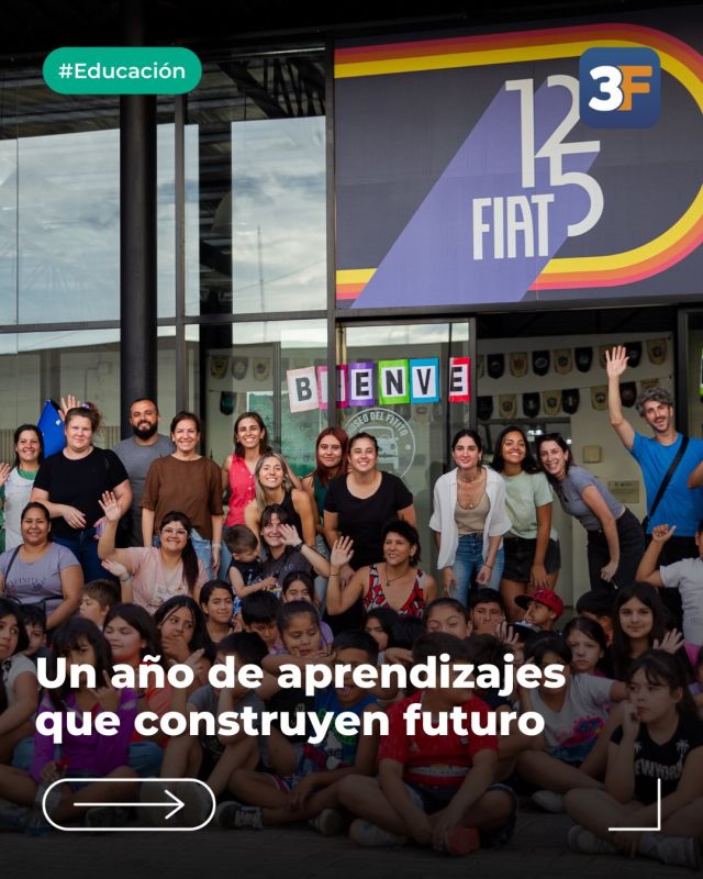 ¡Una mejor educación para un brillante futuro! 🤝📚

Celebramos los cierres de grandes propuestas que nos acompañaron a lo largo de todo este 2025 con un objetivo claro: brindar todo el acompañamiento en el aprendizaje, mejorar cada vez más la enseñanza para los más chicos y favorecer la permanencia educativa de nuestros jóvenes.

Nos enorgullece terminar el año con  un divertido encuentro del programa de Apoyo Escolar, una jornada final de alfabetización y muralismo en #BarrioEsperanza para inaugurar la nueva sede Municipal, con creatividad y compromiso social, dentro del programa Becas 3F.

Gracias a todos los que hacen posible más transformaciones positivas en #3F. ¡Nos despedimos con muchas ganas de seguir trabajando durante todo el próximo año!