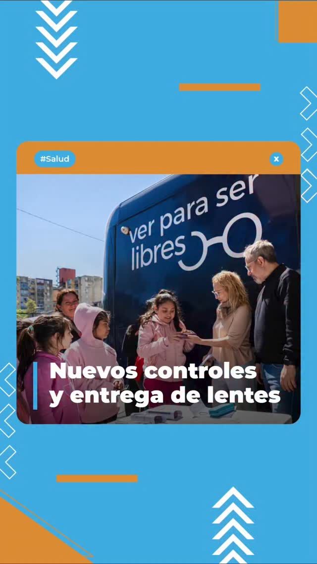 Ver para ser libres 💜👓 

Para los más chicos, una visión perfecta es el verdadero superpoder. Por que la salud visual nos importa, durante esta semana junto al Ministerio de Capital Humano brindamos atención oftalmológica para nuestros vecinitos de entre 6 a 13 años en el barrio Ejército de Los Andes.

Las familias se acercaron para realizar consultas y recibir sus lentes con la graduación adecuada. No dejes que un detalle les opaque la aventura de aprender y descubrir. 

¡Próximamente nuevas jornadas! 👉 Conocé más sobre este programa en: www.tresdefebrero.gov.ar/3fcuidatusalud