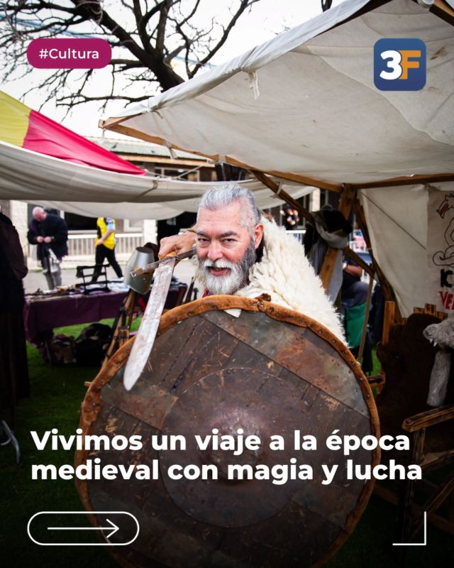 Crónicas de un 3F medieval 👑⚔️

Este finde nos sumergimos en un universo de caballeros y fantasía con una nueva edición de Combate Medieval junto a más de 120 luchadores que visitan #TresDeFebrero desde reinos muy muy lejanos.

Aún queda un día más de esta gran aventura y vos podés ser parte. Este domingo, de 11 a 22 h, vení al CEDEM 2 de #Caseros y disfrutá de las artesanías más originales, gastronomía y, por supuesto, muchos combates. ¿Qué esperás para ser parte de la magia?✨

👉 Conocé toda la información en: www.tresdefebrero.gov.ar/deportes