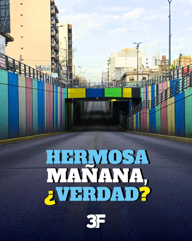 Hermosa mañana, ¿verdad? 🇦🇷