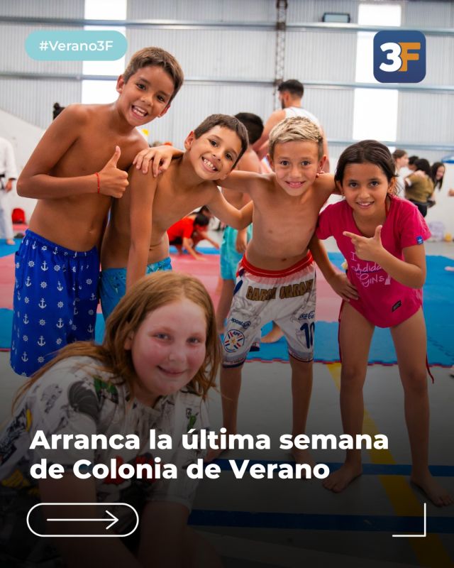 Postales de un gran verano 🏖️🌊

La Colonia de Verano sigue una semana más en todos los CEDEM de #TresDeFebrero junto a las risas y alegría de todos los vecinitos que se acercan para disfrutar de las piletas, muchos juegos, y nuevas actividades cada día.

Los esperamos también para seguir disfrutando todos juntos en la Temporada de Verano, ¡inscribite con amigos y familia en Mi3F! 🥳

👉 Conoce todos los detalles y completá el formulario en: www.tresdefebrero.gov.ar/verano2026