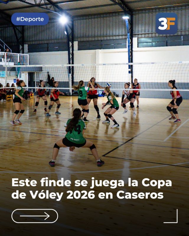 ¿No tenías plan para el finde? Mate, tribuna y puro vóley en Caseros 🧉🏐

Este sábado 4 y domingo 5 de julio, las canchas del CEDEM 1 te esperan con la Copa de Vóley 2026. Los mejores equipos de la zona se encuentran en #Caseros para dejarlo todo en una gran competencia barrial con partidazos relámpagos. 

El sábado arrancamos de 9 a 18 h con los cruces clasificatorios de las Zonas B y C, y el domingo de 9 a 16 h se define todo en semifinales y finales buscando a los campeones de Oro, Plata y Bronce.

Deslizá para revisar los fixtures completos de cada jornada y organizá tu finde para no perderte ningún partido. Más detalles 👉 www.tresdefebrero.gov.ar/deportes