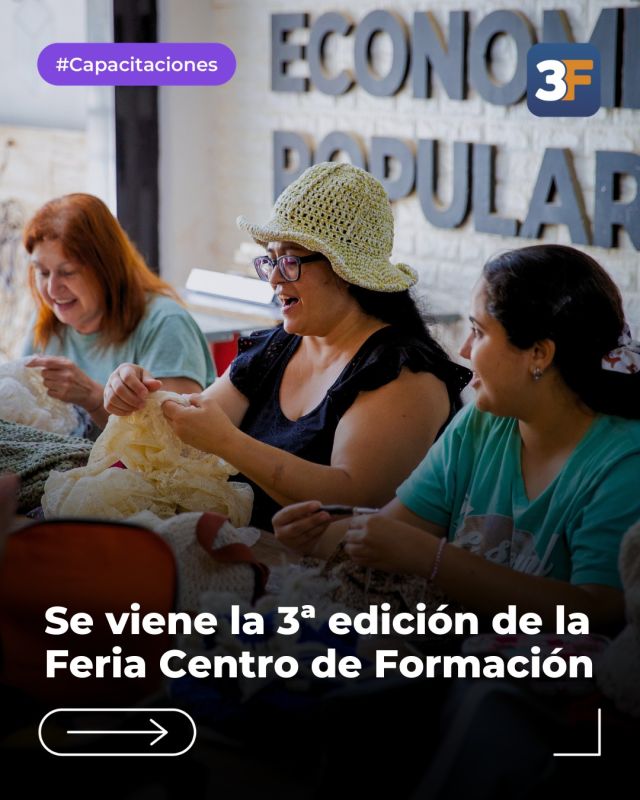 ¡Celebramos el Día de la Patria del lado del talento y el trabajo! 🇦🇷📚

Este lunes 25 de mayo, de 10 a 16 h, te invitamos a vivir la tercera edición de la Feria Centro de Formación en Av. San Martín 3543, Caseros. Es una gran oportunidad para festejar nuestra identidad compartiendo una jornada llena de creatividad y aprendizaje.

Vas a poder recorrer un showroom textil con producciones locales, disfrutar de cocina en vivo, lanzamientos de productos únicos, talleres artesanales, charlas y mucho más. 

Toda la información 👉 www.tresdefebrero.gov.ar/centrodeformacion