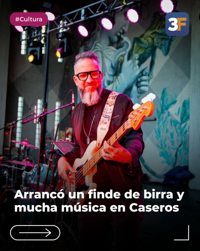 Empezamos el finde con una bien fría en #Caseros 🍻🎸

La Fiesta de la Birra llegó con todo al Playón Municipal de #Caseros y demostró ser el mejor plan para tu fin de semana junto a las creaciones y sabores de los grandes cerveceros de #TresDeFebrero.

¡Esto aún no termina! Este domingo 9 de noviembre seguimos de fiesta desde las 12 a las 23 h con más birra, artesanos locales, la mejor gastronomía y los tributos más increíbles a tus artistas favoritos.

👉 Conocé más información en: www.tresdefebrero.gov.ar/fiestadelabirra3f