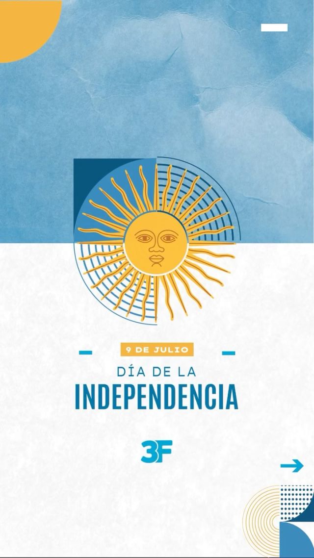209 años como una nación independiente 💪🇦🇷

Conmemoramos una vez más nuestra patria que, este mismo día pero de 1816, se alzaba como una nación independiente de la corona española, llena de ilusión y oportunidades para un brillante futuro.

¡Y qué importante es conocer nuestra historia! Por eso, visitamos el Colegio Militar de la Nación con una trivia para poner a prueba el conocimiento de nuestros vecinos sobre una fecha tan importante para todos los argentinos.

Recordá que hoy celebramos juntos con una gran peña y desafío parrillero en la Plaza de la Unidad Nacional, de 10 a 18 h. ¡Te esperamos! ¡Feliz Día de la Independencia! 🩵
