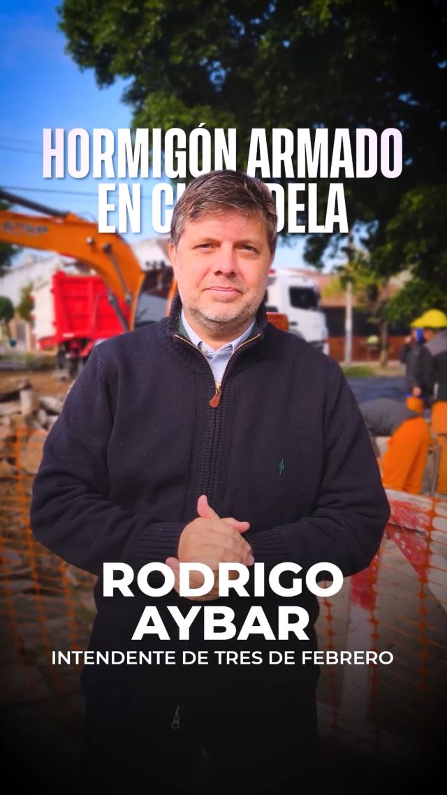 Ciudadela con más calles renovadas 👷🚧

Nuestro equipo sigue con un mes repleto de obras, bacheos y grandes proyectos para mejorar la circulación por las calles de todo #TresDeFebrero.

Esta vez, llevamos adelante un trabajo de hormigón armado de 500 m² sobre Besares y Montevideo mientras comenzábamos otro arreglo sobre Avenida Militar en #Ciudadela.

¡Siguen las obras en cada barrio! ✅