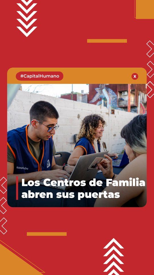 Nuevas fechas de inscripción a los Centros de Familia 👨‍👩‍👦‍👦 🙌

Queremos brindar a más familias de #TresDeFebrero la oportunidad de llevar a sus hijos a espacios donde puedan crecer y desarrollarse en actividades deportivas, artísticas y culturales.

¡Ya sabés! Si tu hijo tiene entre 6 y 17 años y están adheridos a la Prestación Alimentar, podés inscribirlo para acceder a los beneficios. Recordá que es necesario el DNI del menor y de la madre, padre o tutor.

📅 Miércoles 18: Club Estudiantes Sede #MartínCoronado, de 16.30 h a 19 h
📅 Viernes 20: Club Saavedra en #Ciudadela, de 16.30 h a 19 h
📅 Viernes 20: Club Apache en #Ciudadela, de 16.30 h a 19 h

👉 Conocé toda la información en: www.tresdefebrero.gov.ar/desarrollohumano