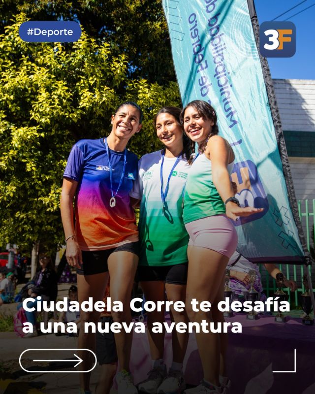 Vuelve Ciudadela Corre: una carrera que nos une 🏃‍♀️‍➡️

En el marco del Día de la Mujer, te invitamos a una nueva edición del tradicional Ciudadela Corre para compartir una jornada de reflexión, deporte y comunidad.

Te esperamos el domingo 8 de marzo, desde las 9 h, en el Club Claridad (Alianza 250, #Ciudadela) para la largada de las distancias 1k en rueditas, 4k y 8k, así como para también disfrutar de charlas y actividades pensadas para toda la familia.

¡Sumate y viví una mañana especial llena de energía y deporte!

👉 Inscribite en Mi 3F y conocé más en: www.tresdefebrero.gov.ar/deportes