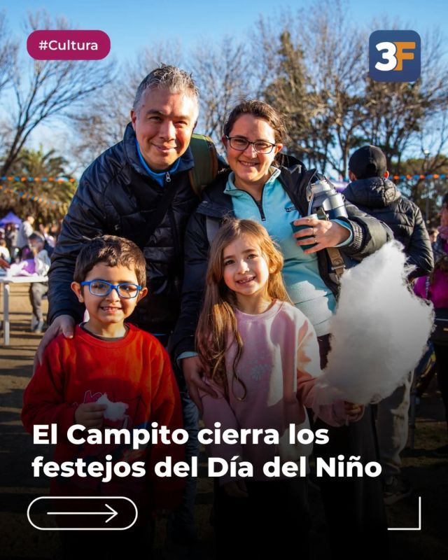 Domingo a pura alegría en El Campito 😄🎈

¡Así vivimos el último festejo del Día del Niño! Junto a las familias disfrutamos de una hermosa tarde en las que lo más chicos disfrutaron a pleno de juegos, tirolesa y muchas actividades al aire libre en El Campito de #Ciudadela.

Gracias a todos los vecinos que se sumaron a esta propuesta llena de sonrisas y diversión en  comunidad.