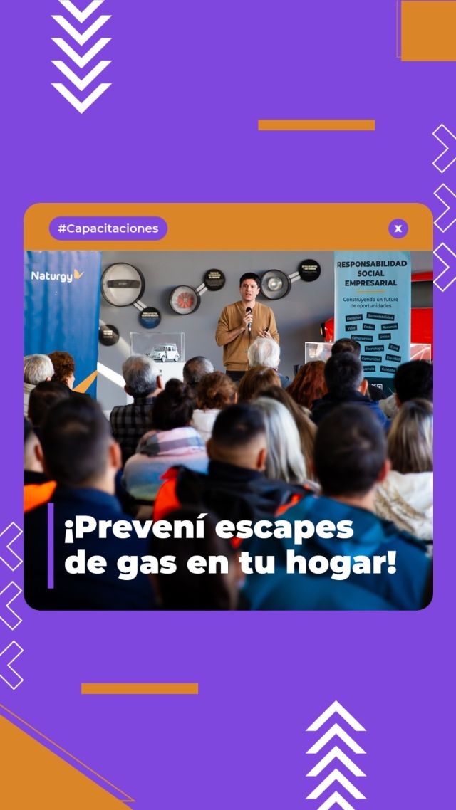 ¡Prevení escapes de gas en tu hogar! ⚠️🏠

Queremos asegurarnos del bienestar de tu familia en todo momento. Por eso, acercamos más información útil a los vecinos y nos reunimos junto a Naturgy en el Museo del Fitito para una capacitación sobre posibles escapes de gas.

Entre las recomendaciones clave, es necesario tener en cuenta:

✅ Revisar periódicamente las instalaciones y artefactos con un gasista matriculado
✅ Chequear que la llama sea siempre de color azul
✅ Controlar las rejillas de ventilación

👉 Conocé más sobre cuidados por monóxido en www.tresdefebrero.gov.ar/salud o ingresá a www.naturgy.com.ar