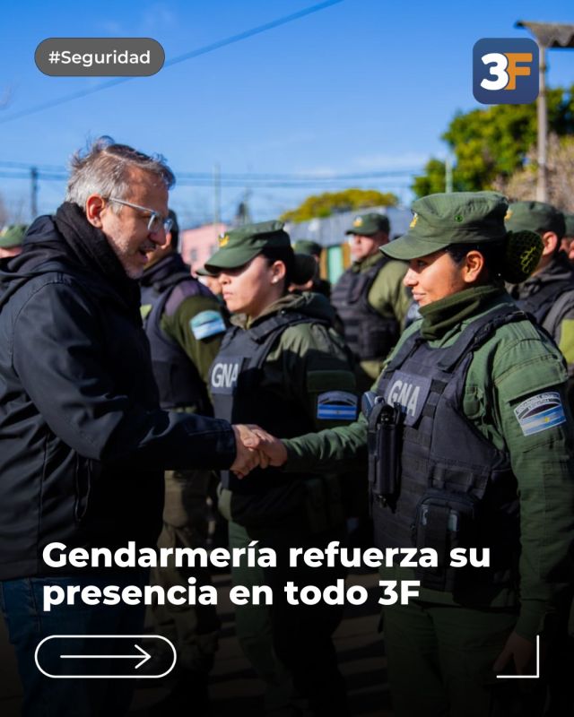 Más presencia en las calles de 3F 💚👮‍♂️

En #TresDeFebrero sigue la lucha contra los hechos de inseguridad en toda la Provincia de Buenos Aires. Con ese objetivo, la Gendarmería Nacional nos acompaña con un incremento en su dotación local para prevenir el delito y reforzar la presencia en zonas clave.

Bajo su lema “disciplina, ley y orden”, trabajarán de forma articulada con nuestras fuerzas, siempre motivados por una gran vocación de defender el territorio y a todos los argentinos. 

¡No miramos para otro lado!