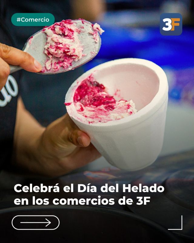 La propuesta ideal para los #TeamHelado 🍦😋

Este domingo 12 de abril cerrá el finde de la mejor manera y celebrá el Día Internacional del Helado con las mejores promos y descuentos en las heladerías favoritas de tu barrio.

Desde las 12 h, aprovechá esta nueva edición de #TeamHelado para compartir algo dulce de postre junto a amigos y familia 🍨

👉 Conocé los comercios adheridos en: www.tresdefebrero.gov.ar/3fgastronomicos