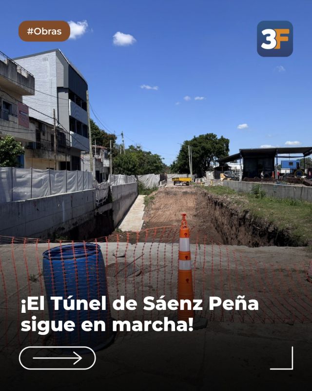 El Túnel de Sáenz Peña avanza con todo 👷✅

¡Obra en marcha! Te mostramos cómo avanza esta gran obra impulsada por el gobierno Nacional para facilitar el tránsito en esta zona clave de #TresDeFebrero y brindar más conectividad entre localidades tan importantes como #SáenzPeña y #VillaRaffo.

Dimos un paso clave y completamos una de las etapas fundamentales del proyecto con la colocación de los pilotes que van a sostener esta estructura bajo las vías del tren San Martín.

¡Con esfuerzo y dedicación, sigue esta obra para un #3F mejor conectado!
