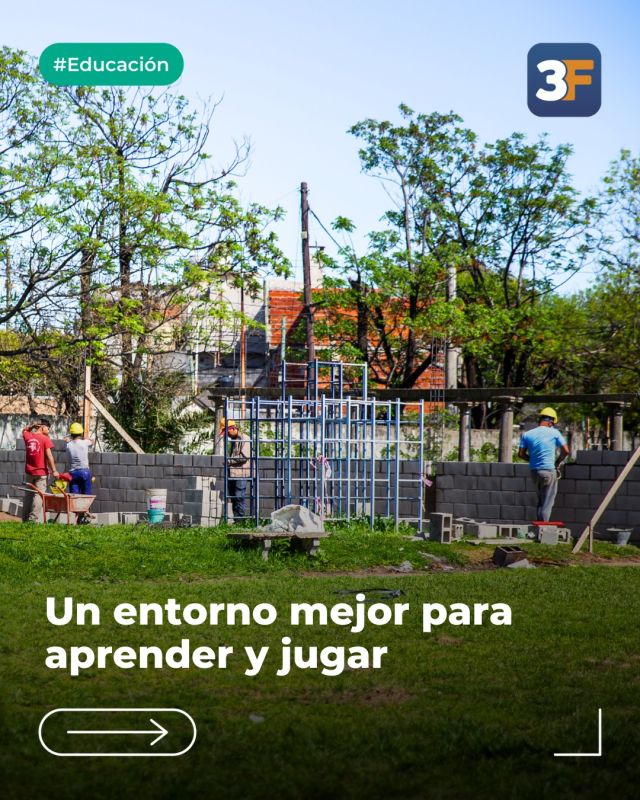 Más espacios seguros para la educación 🌱📚

Ponemos en valor un entorno verde que conecta a distintas instituciones en el polo educativo de la Escuela Primaria N°47 de Barrio Evita en #Caseros.

Vamos a mejorar las canchas deportivas, sumar nueva iluminación y cerrar el perímetro para que los estudiantes puedan disfrutar de un lugar seguro y de calidad.

Desde la Muni seguimos acompañando a la educación con obras que transforman el presente y proyectan el futuro 💚