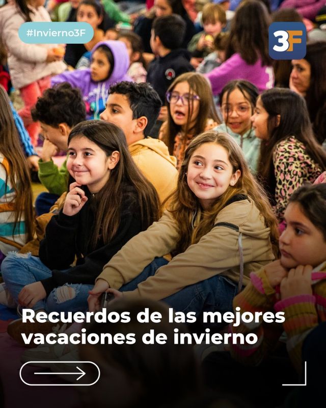 Las vacaciones son un viaje a la imaginación 😄🎨

Durante el receso invernal, en #3F disfrutamos de una agenda cultural con mucha música y diversión para todas las edades. Desde las canciones y cuentos mágicos de Los Bachicha en el Museo Parodi, hasta los talleres de manualidades con los Taumatropos, cada actividad fue pensada para compartir y aprender en familia.

Además, vivimos momentos inolvidables con Cuentos y Cortos en el CEDEM 4, nos reímos y sorprendimos con La Masa y sus luchadores, y cerramos a lo grande con la obra “Pedro y el lobo” junto a nuestra Orquesta Sinfónica. 

¡Gracias a todas las familias por ser parte de estas magníficas vacaciones!