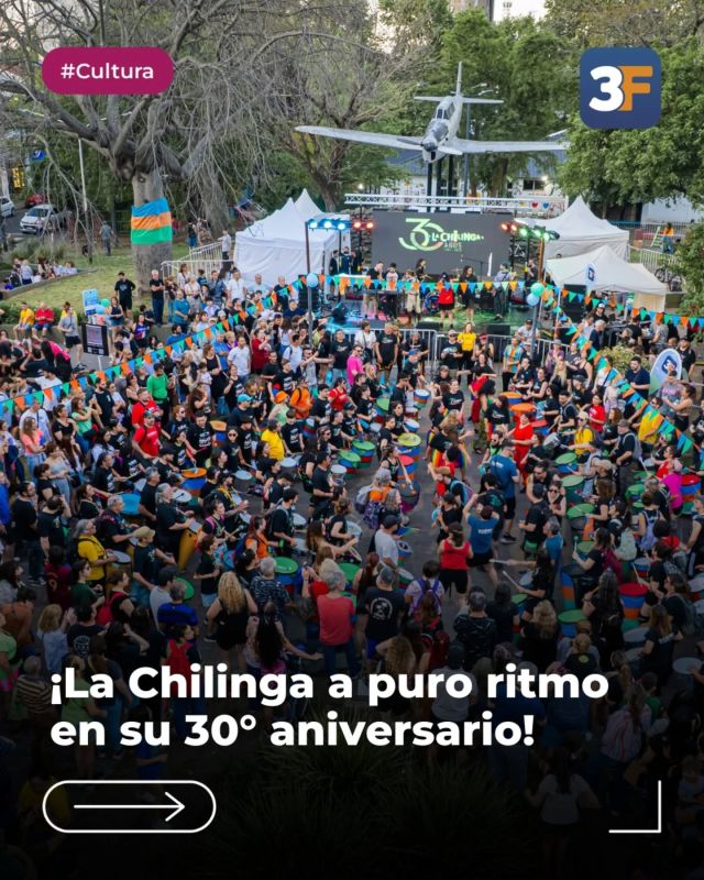 Dos días a puro tambor en Ciudad Jardín 🥁🤩

Celebramos los 30 años de La Chilinga con una gran fiesta como se lo merecen. Ritmos, bailes y la mejor magia.

Las familias y vecinos disfrutaron de las caminatas de tambores, la feria cultural, talleres y shows en vivo que hicieron mover a toda la Plaza de los Aviadores. ¡Más de 300 tambores se presentaron para brindar un espectáculo único! 

¿Qué fue lo que más te gustó de este festejo? Te leemos en los comentarios 🙌