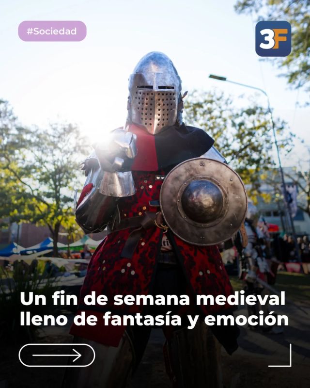 Días de cuentos de hadas 🧚‍♀️⚔️

Los vecinos de #TresDeFebrero fueron transportados en el tiempo para una nueva edición de la Feria Medieval llena de combate, fantasía y diversión.

Por un día más, la Plaza Murialdo (Martín Fierro y José Hernández, #VillaBosch) continúa como escenario de increíbles enfrentamientos entre caballeros así como también te espera hasta las 22 h con música, gastronomía y artesanías de otro mundo y mucha, pero mucha, magia.

👉 Conocé toda la información en: www.tresdefebrero.gov.ar/trabajoyproduccion