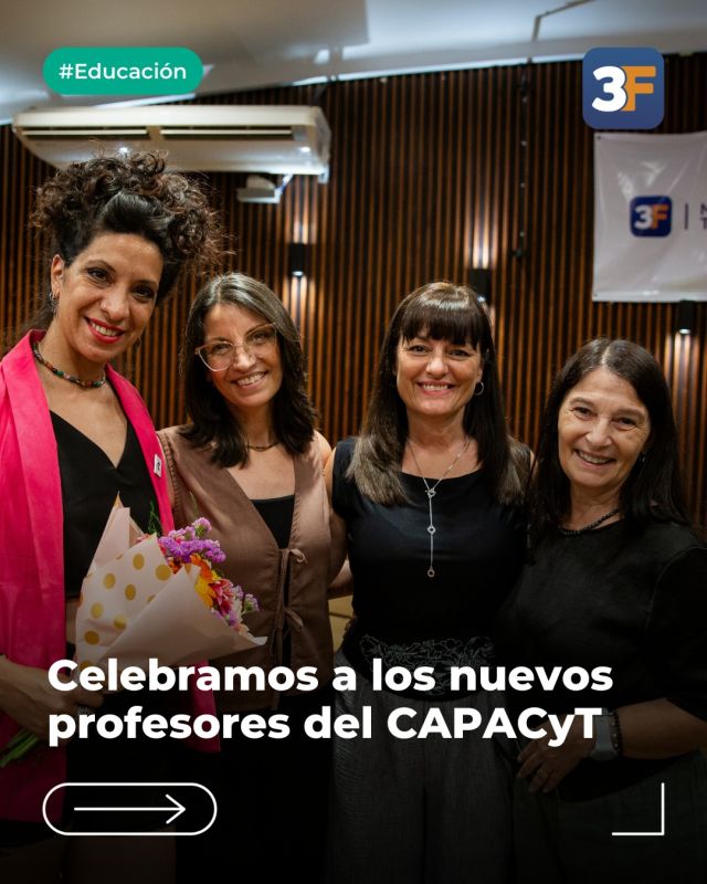 Entrega de diplomas del CAPACyT en la EMAC 🎓✨

Celebramos una tarde llena de emoción junto a los flamantes egresados de los profesorados de Educación Inicial, Educación Primaria y Psicología.

Cada diploma representa el esfuerzo, la vocación y el compromiso de seguir formando profesionales que van a transformar la vida de nuestros chicos y jóvenes.
