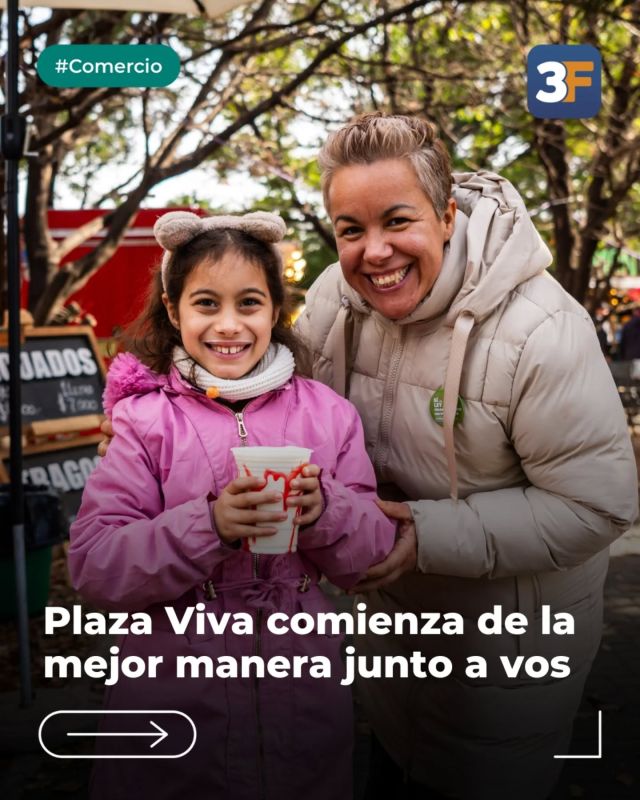 ¡Ciudadela vibró con Plaza Viva! 🤩🎉

El Campito se llenó de alegría con vecinos, familias y amigos que disfrutaron de una hermosa jornada en el barrio: talleres culturales, feria de emprendedores y las deliciosas propuestas de los foodtrucks. 

La plaza se convirtió en un verdadero punto de encuentro, donde compartimos, celebramos y apoyamos a quienes emprenden en #TresDeFebrero 🧡

¡Y esto no termina! Este domingo seguimos de 12 a 23 h en Av. República y Comesaña en #Ciudadela.

👉 Conocé más en: www.tresdefebrero.gov.ar/centroemprendedor