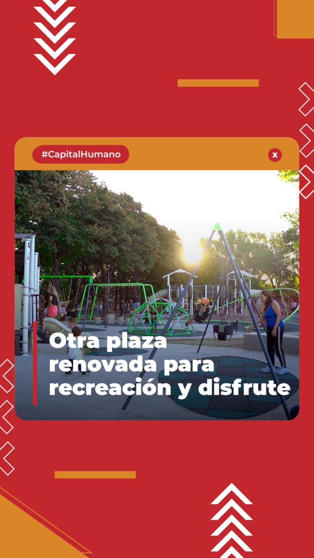 ¡La Plaza Artilleros en #Ciudadela ya está totalmente renovada! 

Las plazas son espacios de encuentro para venir con amigos, pasar tiempo en familia, festejar un cumpleaños o simplemente disfrutar un rato al aire libre. Por eso, en #TresDeFebrero seguimos con las mejoras de los espacios públicos en cada barrio. 

Sumamos juegos nuevos, más luminaria y más forestación para que puedas aprovecharla todos los días. Además, podés sumarte a Plazas en Movimiento, una iniciativa de la Muni de actividad física grupal al aire libre para promover una vida más saludable.

Conocé todas las actividades en las plazas de tu barrio acá 👉 www.tresdefebrero.gov.ar/plazasenmovimiento/