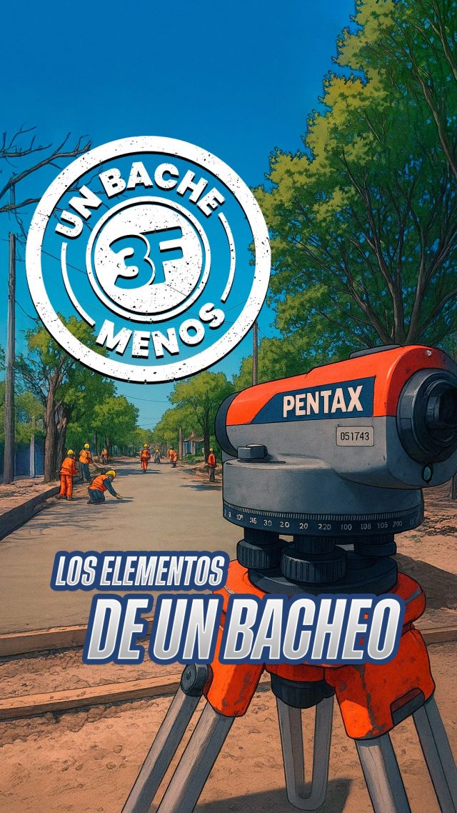 Conocé los secretos de las mejoras en tu barrio 🚧✨

En todas las obras que realizamos cada semana en los distintos barrios de #TresDeFebrero, nos acompañan elementos indispensables para brindar resultados de calidad y atendiendo al más mínimo detalle como vos lo merecés.

Te presentamos a nuestros fieles amigos: el visor óptico, clave para medir correctamente el nivel de la calzada en reparación; el mixer que nos permite distribuir el hormigón con agilidad sobre la zona y, finalmente, el fratacho que nos ayuda a alisar el material y dejar un acabado perfecto para la circulación.

¡Siempre es bueno aprender cómo funcionan los trabajos que potencian las calles al siguiente nivel! ¡Por más baches menos en #3F!