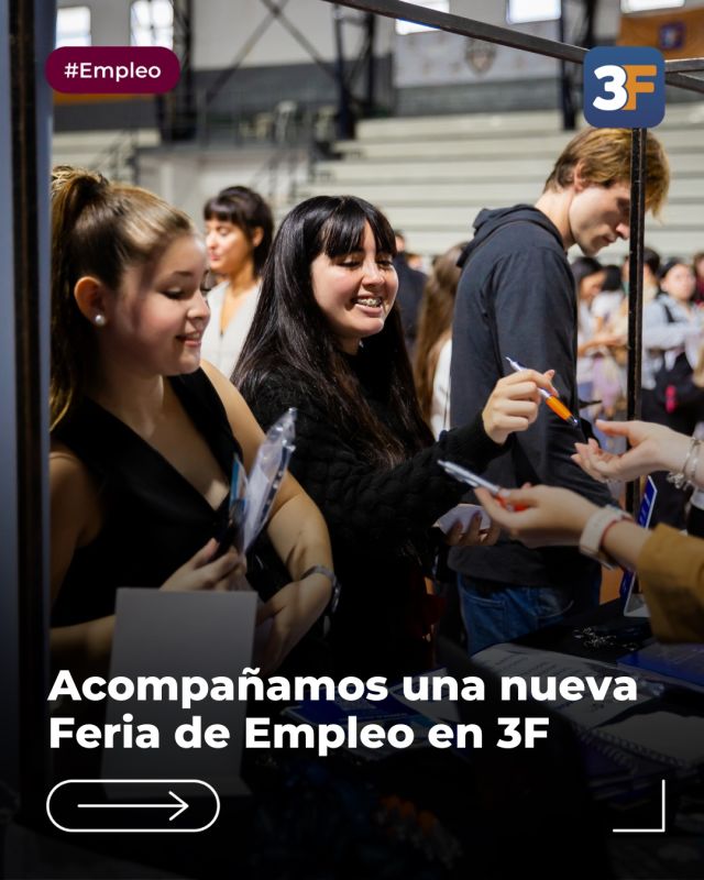 Siempre del lado del trabajo 📄💼

Una nueva Feria de Empleo pasó por el CEDEM 2 de #Caseros donde muchos vecinos tuvieron la oportunidad de acercarse para dar a conocer sus capacidades profesionales ante más de 30 empresas de #TresDeFebrero, entre ellas Mercado Libre que crea 650 puestos y prioriza a los vecinos. Además, se ofrecieron más de 400 vacantes laborales. 

Muy contentos de dar siempre estos espacios que promueven más empleo y generan un verdadero puente entre el sector industrial tan característico de #3F y oportunidades reales de crecimiento para nuestros vecinos.

Si no llegaste a inscribirte, ¡no te preocupes! ¡Estate atento a nuestras redes para ser parte de próximas ediciones! 🙌