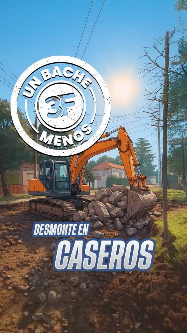 ¿Conoces cómo se hace un desmonte? 🛠️🚧

El desmonte es una parte fundamental para lograr el arreglo duradero en nuestras calles. Estuvimos en Andrés Ferreyra y Plaza Longo en #Caseros y te mostramos cómo se lleva a cabo todo el proceso: primero se coloca el vallado para ordenar la circulación, luego se rompe el pavimento dañado y con la retroexcavadora retiramos el material suelto.

Después, se nivela la base para que quede firme y pareja, y finalmente se vuelca el hormigón que asegura una calzada más resistente. Así transformamos un bache en una obra de calidad, porque ¡trabajamos para que circules mejor!