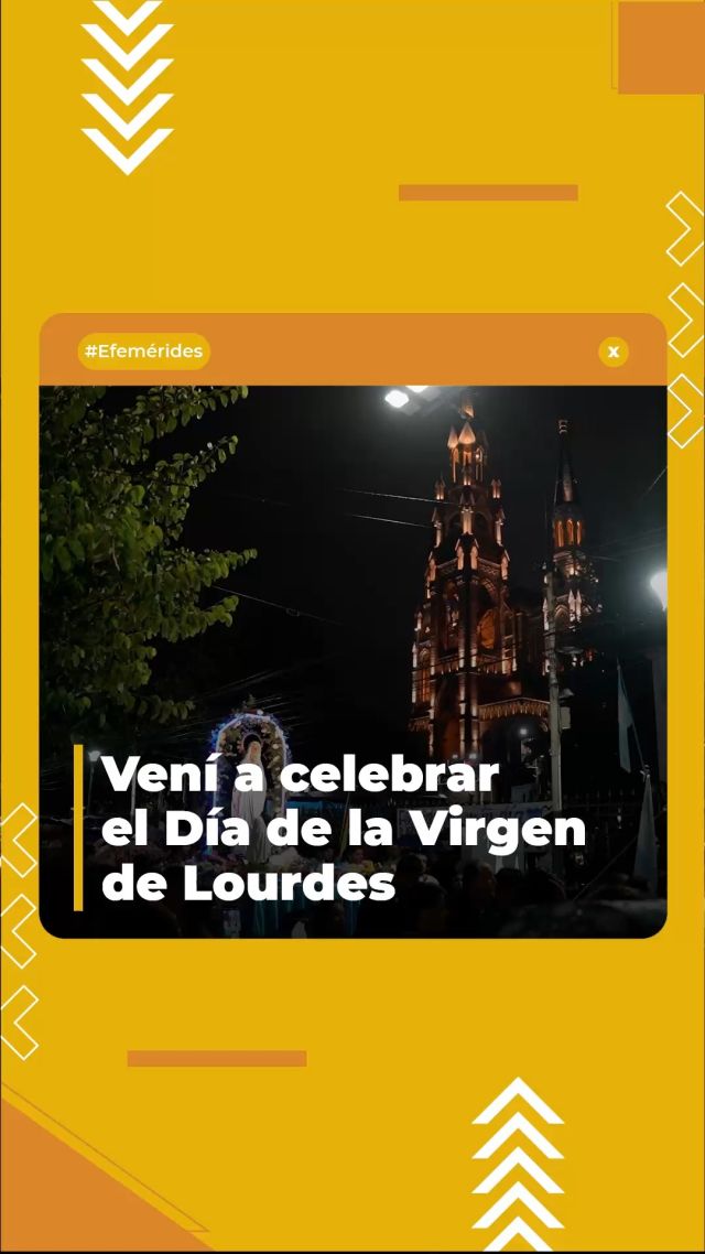 ¡Lourdes: El corazón de la fe late en Santos Lugares! ⛪🩵

Es una alegría inmensa recibir nuevamente a miles de peregrinos y vecinos en el Santuario para celebrar la #FiestaPatronal 2026. Este encuentro, que ya es un símbolo de nuestra identidad en #3F, nos invita a compartir momentos de reflexión y devoción en homenaje a la Virgen de Lourdes.

✨ Martes 10 de febrero: homenaje y misa de apertura desde las 21 h en Avenida La Plata 3757.

✨ Miércoles 11 de febrero: misas, rosarios y bendiciones desde las 7 h. A partir de las 21.15 h el tradicional Camino del Peregrino al Santuario.

👉 Conocé todos los detalles en: www.tresdefebrero.gov.ar/virgendelourdes