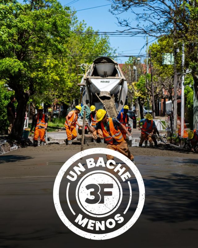 Octubre sumó muchas obras en los barrios 👷✅

Comenzamos un otro mes de mucho trabajo y compromiso con las calles de todo #TresDeFebrero y queremos aprovechar para mostrarte un resumen de todas las obras que sumamos a lo largo del mes de octubre:

🚧 Avenida Mitre y Olavarría, #Caseros
🚧 España y Mariano Moreno, #Caseros
🚧 Escultor Santiago Parodi y Cavassa, #Caseros
🚧 García Lorca y José Ingenieros, #Ciudadela
🚧 Gadda y Fels, #CiudadJardín
🚧 Aviador Patallo y Aviador Fels, #CiudadJardín
🚧 Patallo y Curtis, #CiudadJardín
🚧 San Lorenzo y Panamá, #MartínCoronado
🚧 Darwin y Ascasubi, #VillaBosch

¡Más obras todas las semanas para un #3F más lindo!