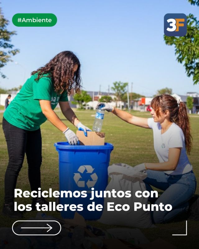 ¡Tu compromiso con el ambiente tiene premio! 🪴♻️

¡Transformá tus residuos en vida! Este verano, te esperamos en nuestro #EcoPunto en el CEA de #Caseros para intercambiar tus reciclables por plantines y sumar un toque verde a tu casa. 

Acercate los martes 3 y 10 y jueves 5 y 12 e febrero, de 14 a 16 h, con tu cartón, papel, plástico o metal y a cambio llevate naturaleza. Los más chicos también se divierten con talleres recreativos y el armado de mini espantapájaros. ¡No te lo pierdas! 

👉 Todos los detalles: www.tresdefebrero.gov.ar/centroeducativoambiental