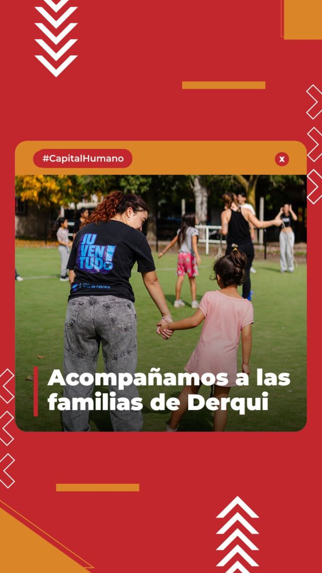 Un lugar para vos en el corazón del barrio 🤝

En Tres de Febrero, la familia es lo primero. Por eso, en Barrio Derqui, contamos con las oficinas de Desarrollo Humano renovadas y listas para recibirte.

Ofrecemos una atención integral en áreas fundamentales como Niñez, Género y Protección Social. Queremos que te sientas acompañado en cada etapa, con un equipo profesional listo para ayudarte.

¡Sigamos haciendo crecer nuestro barrio juntos!