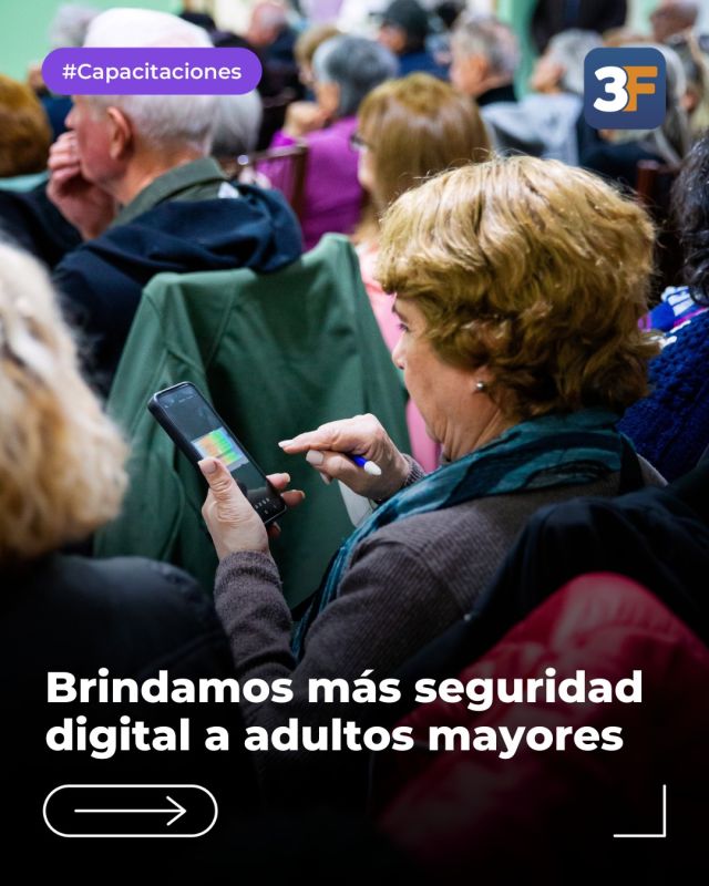 Cuidamos a nuestros vecinos de estafas 📲⚠️

Es importante cuidarnos entre todos de las distintas modalidades de ciberdelito. Por eso, junto a Banco BBVA y ProBono, visitamos el Centro de Jubilados y Pensionados N°2 de #Caseros para una capacitación en seguridad digital completamente enfocada en nuestros adultos mayores.

A través de estos encuentros, buscamos brindar cada vez más herramientas para que quienes se encuentran más vulnerables a estos engaños sepan cómo identificarlos, protegerse y actuar ante ellos.

¡Gracias por recibirnos!