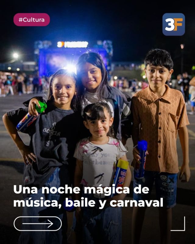 ¡El color y la alegría de los Carnavales llegaron a tu barrio! 🎭🥁

No hay nada más lindo que ver a las familias de #3F disfrutar al aire libre y celebrar nuestra identidad. Eso mismo vivimos este sábado en la primer noche de comparsa en el Playón Municipal de #Caseros, donde el talento de nuestras murgas locales brillaron como nunca.

¡Si te lo perdiste, aún estás a tiempo de sumarte! La fiesta continúa este domingo 15 de febrero, de 20 a 3 h, con un increíble despliegue de murgas, gastronomía, espuma y la mejor música con Débora Quevedo y Bayres.

Recordá que el playón permanecerá cerrado hasta las 12 h del lunes 16 de febrero y que el evento se suspende por lluvias.

¡Vení con tus amigos a vivir la magia de los barrios en esta edición 2026! 🎊