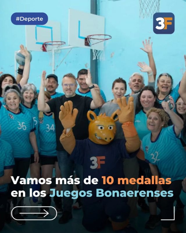 ¡La Capital Provincial del Deporte demuestra de qué está hecha! 💪🏖️

Con mucho orgullo podemos decir que #TresDeFebrero triunfa con excelentes resultados en los Juegos Bonaerenses 2025 en Mar del Plata gracias a todo el compromiso, pasión y energía que cada uno de nuestros deportistas dedica a la disciplina que tanto ama.

Te contamos en qué nos destacamos con más medallas:

🥇 4 medallas de Oro en Judo, 1 en Natación PCD, 1 en Atletismo PCD, 1 en Atletismo
🥈 3 medallas de Plata en Judo, 1 en Tango Juvenil
🥉 1 medalla de Bronce en Patín, 1 en Natación PCD

¡Estamos muy felices de acompañarlos en esta gran experiencia y verlos disfrutar con tanta alegría del deporte! ¡Felicidades y gracias por representar a #3F tan increíblemente! 🧡
