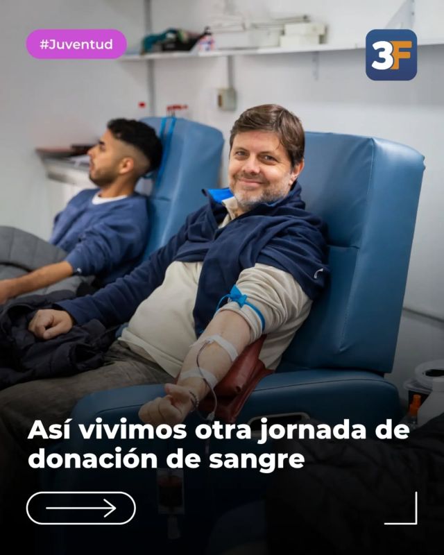 Donamos para salvar más vidas 💉❤️‍🩹

Este finde, nos sumamos a una nueva jornada de donación de sangre junto al equipo de @juventud3f en el Playón Municipal de #Caseros enfocados en la premisa más importante de esta acción: “Salvar vidas”.

Si vos también querés donar, estate atento a próximas jornadas. Recordá que este pequeño gesto, mañana puede ser clave para salvar a alguien, y entre todos logramos un cambio enorme. 

¡Gracias a todos los que participaron este sábado! 🤝