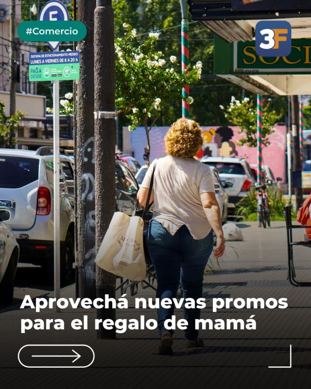 Encontrá el regalo perfecto para mamá 🎁🛍️

Este 19 de octubre llega el Día de la Madre y celebramos con mucho cariño a todas aquellas personas que nos cuidan, nos dan un amor incondicional y nos acompañan en cada paso damos. 

Por eso, queremos que encuentres el regalo ideal para estas personas tan especiales de tu familia aprovechando todos los descuentos y promociones que ofrecen los mejores comercios de #TresDeFebrero.

👉 Conocé todos los negocios adheridos en: www.tresdefebrero.gov.ar/diadelamadre
