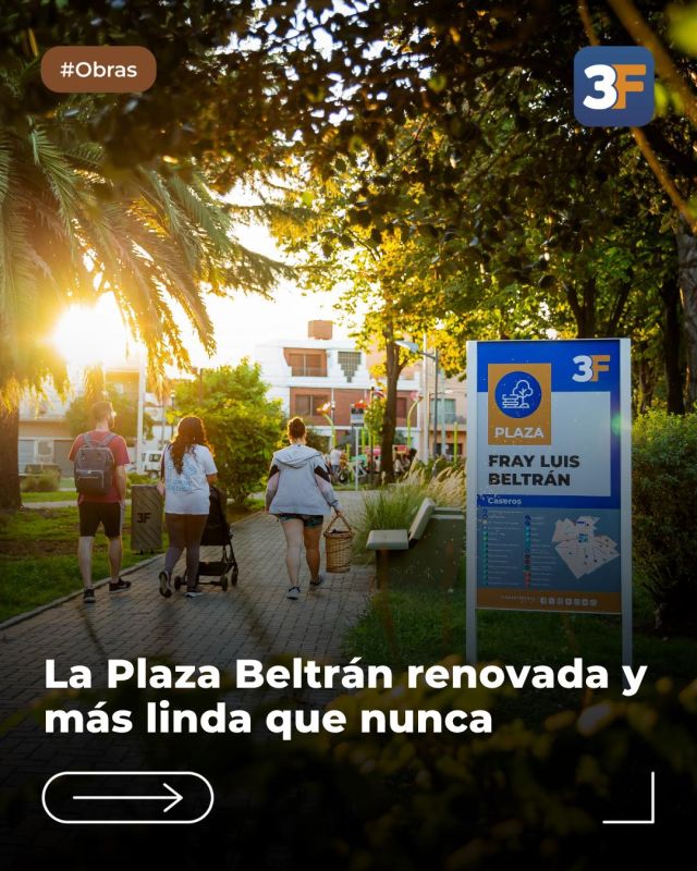 ¡La Plaza Beltrán quedó impecable! 🌳👏

Qué alegría ver este emblemático espacio de #Caseros totalmente renovado y lleno de familias. Compartimos una tarde increíble junto a muchísimos vecinos que ya están disfrutando de una puesta en valor integral pensada para que el barrio se encuentre más lindo y seguro 🏞️

Hicimos una transformación profunda que incluyó la instalación de nueva iluminación con tecnología LED, veredas exteriores totalmente renovadas y piso de hormigón para mejorar la circulación. Además, sumamos juegos infantiles modernos y nuevas zonas de estar con mobiliario para que cada vecino tenga su lugar de descanso.

¡Gracias a todos los que se acercaron a celebrar este momento!