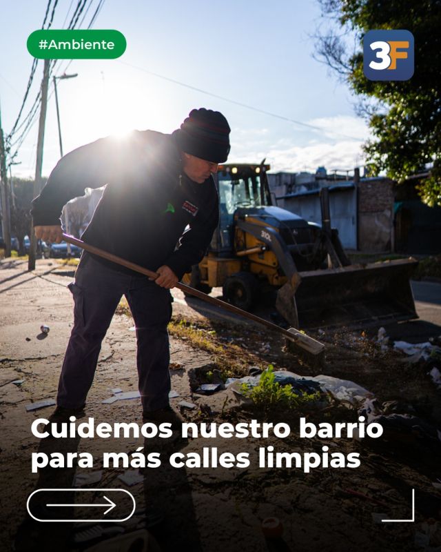 ¡La limpieza es un hábito de todos! 🚯🤝

Con mucho trabajo y nuevas conductas incorporadas como comunidad, logramos mantener un poco más en el tiempo la limpieza que nuestro equipo realiza de manera constante en todos los barrios de #TresDeFebrero.

Sin embargo, te mostramos un importante y necesario trabajo que se llevó adelante en #LomaHermosa ante grandes cantidades de basura y que al paso de un mes volvió a ser un foco para arrojar desechos. Hay que seguir mejorando y lograr mucho más compromiso por parte de cada vecino para cuidar la higiene urbana del entorno.

¡Con mejores hábitos hacemos de #3F un lugar más lindo en el que vivir! ✅