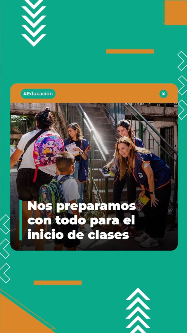La receta ideal para el regreso a la escuela 🎒📚

A lo largo de este verano, llevamos adelante distintas iniciativas para que todos los niños y jóvenes de #TresDeFebrero tengan un gran comienzo de clases. 

Recorrimos los barrios puerta a puerta para informar a las familias y asegurar el regreso de sus hijos a las aulas, realizamos controles oftalmológicos y entregamos lentes, repartimos 15 mil kits escolares y dejamos cinco jardines listos para brindar jornada completa.

¡Con compromiso, presencia y mucho trabajo logramos más educación para un mejor futuro! ¡Por un excelente comienzo! 🫶🍀