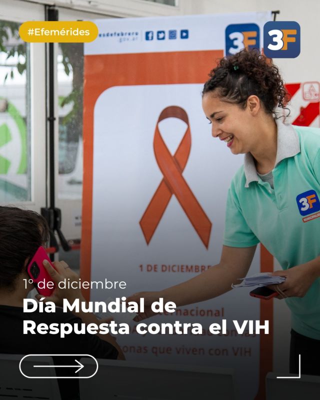 Testeo, charlas y una gran lucha contra el VIH 🤝🏥

Este 1° de diciembre queremos conmemorar el Día Mundial de Respuesta al VIH con mucha concientización, acompañamiento y acceso a la salud para todas las personas afectadas por este virus. 

Por eso, te compartimos un cronograma muy completo de testeos y charlas informativas con nuestro equipo de salud, desde este lunes 1° al miércoles 10 de diciembre en los distintos CAPS de todo #TresDeFebrero.

¡Más control y salud, para una vida mejor!

👉 Conocé más información en: www.tresdefebrero.gov.ar/3fcuidatusalud