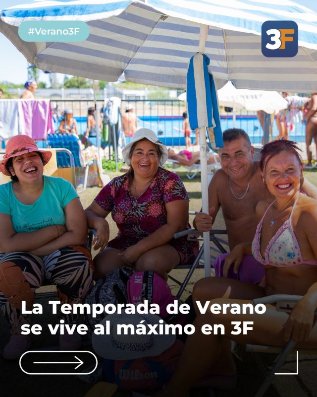 No hay nada mejor que los veranos en #3F ☀️🌴

Las familias y vecinos de #TresDeFebrero están pasando unas vacaciones increíbles en nuestros CEDEM con la #TemporadaDeVerano. Actividades deportivas, recreativas y culturales al aire libre, juego, pileta y muchas propuestas para grandes y chicos. 

También nos acompañó el Taller Protegido “Mil Pétalos” de #SáenzPeña, un gran proyecto de inclusión que impulsa la socialización, la comunicación y la empleabilidad.

Nos encanta que puedas pasar grandes momentos, descansar y veranear en espacios de calidad, cerca de casa. ¡Gracias por compartir tus vacaciones con nosotros! 🧡