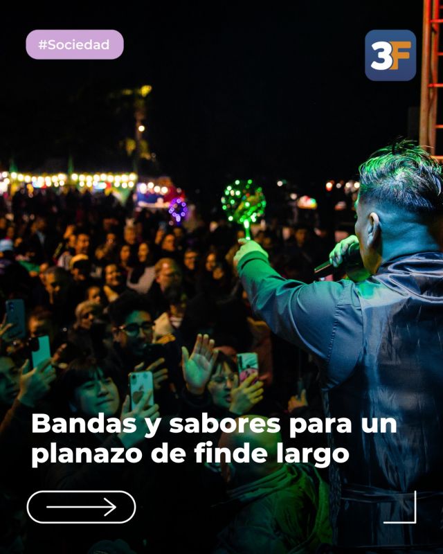 La Feria D’Gustar desembarca en Ciudad Jardín 🤩🧡

Llegan tres días para disfrutar de la mejor de la gastronomía, música y encuentro entre todos los vecinos. Las colectividades migrantes de 3F te invitan a probar platos típicos, recorrer la feria de emprendedores y bailar con dos imperdibles shows en vivo que nos traen para vivir la fiesta al máximo:

🎤 Los Charros: sábado 11 de octubre, 20 h
🎶 La Sonora Máster: domingo 12 de octubre, 20 h

Te esperamos de 12 a 23 h en Rosetti y Blvd. San Martín, #CiudadJardín. ¡Traé tu mate y tus ganas de pasarlo bomba!

👉 Conocé más información en: www.tresdefebrero.gov.ar/colectividadesmigrantes