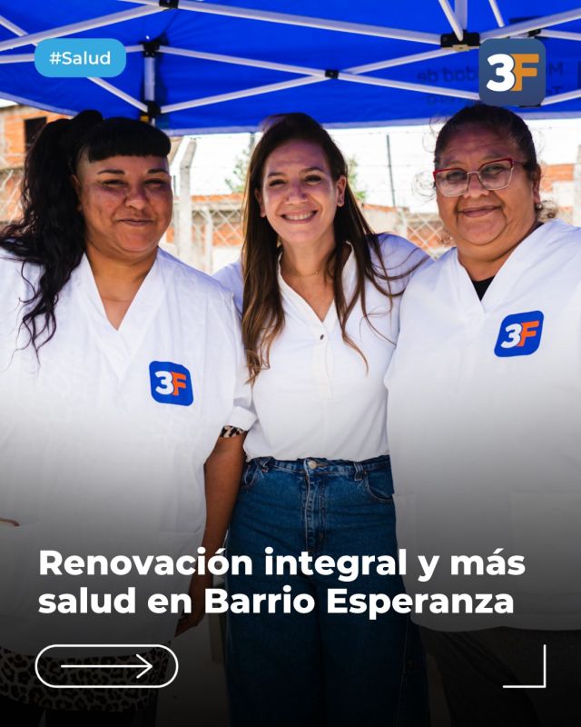 Atención cerca de casa 🏥

¡La nueva Posta de Salud de #BarrioEsperanza ya está en marcha! Agradecemos a Banco Galicia por la donación de equipamiento clave que permite que esta posta funcione plenamente desde el primer día.

Creamos un espacio cercano para que las familias encuentren diversas prestaciones con mayor comodidad y calidad. Un avance más dentro del plan para que cada barrio cuente con atención accesible y mejores herramientas para cuidar tu salud, más lugar para el deporte y un entorno más lindo gracias a un increíble mural 💪❤️