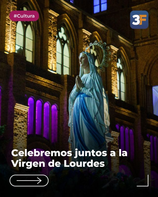 Lourdes nos vuelve a encontrar ⛪️🙏

Se acerca un nuevo aniversario de Nuestra Señora de Lourdes y queremos que nos acompañes en la #FiestaPatronal 2026. El próximo martes 10, desde las 21 h y el miércoles 11 desde las 7 h te invitamos al Santuario ubicado en Avenida La Plata 3757 en #SantosLugares para disfrutar de jornadas llenas de fe, amor y reflexión.

Y desde las 21.15 h del miércoles, formá parte de la clásica peregrinación al Santuario de Nuestra Señora de Lourdes para venerar a la Virgen y vivir un momento único. 

✅ Recordá llevar agua, comida, ropa cómoda, usar gorra y protector solar. ¡Te esperamos! 

👉 Conocé todos los detalles en: www.tresdefebrero.gov.ar/virgendelourdes
