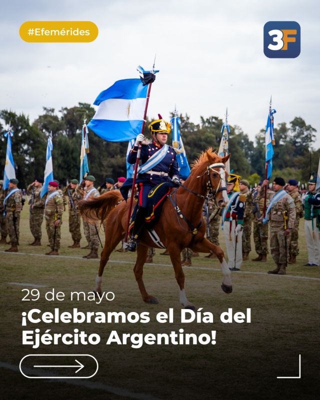 216 años defendiendo nuestra nación 🪖🇦🇷

Hoy nos reunimos para conmemorar el Día del Ejército Argentino en el Colegio Militar de la Nación en #CiudadJardín, un espacio que representa el espíritu por el que muchos argentinos han luchado por su Patria y la construcción del país en el que vivimos hoy.

Muy contentos de celebrar este momento junto a nuestros queridos veteranos y quienes día a día trabajan por la soberanía argentina.

¡Feliz día y gracias por su enorme labor!
